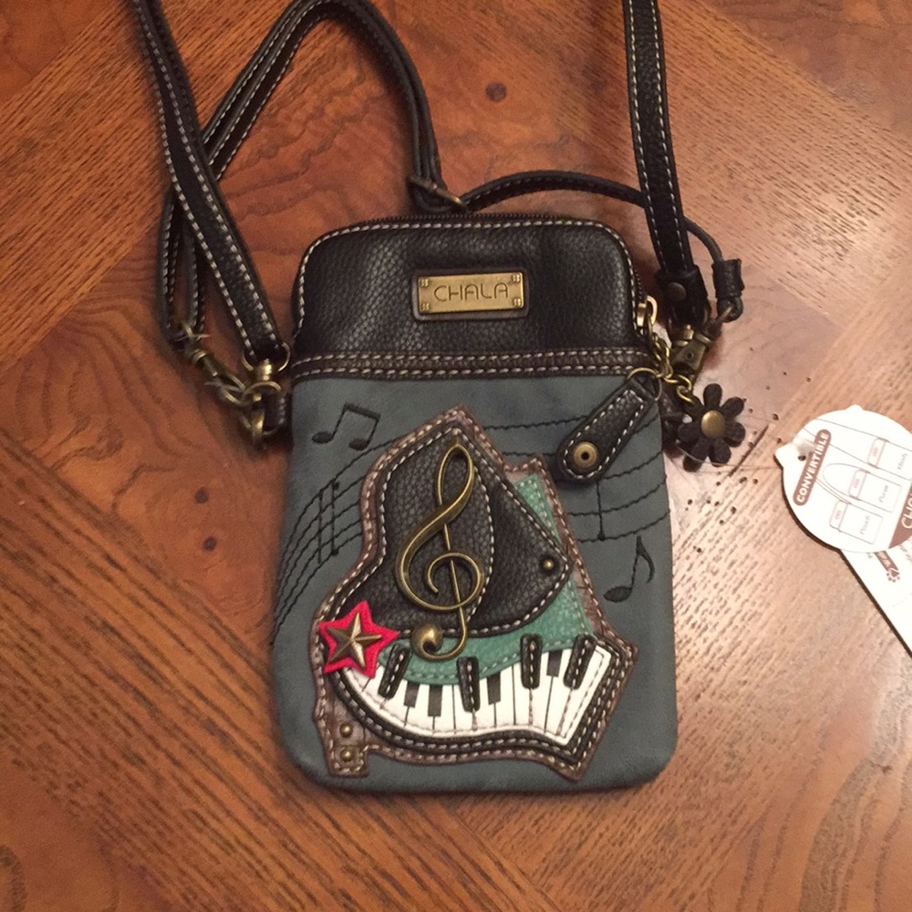 Chala convertible crossbody purse - music theme🎶